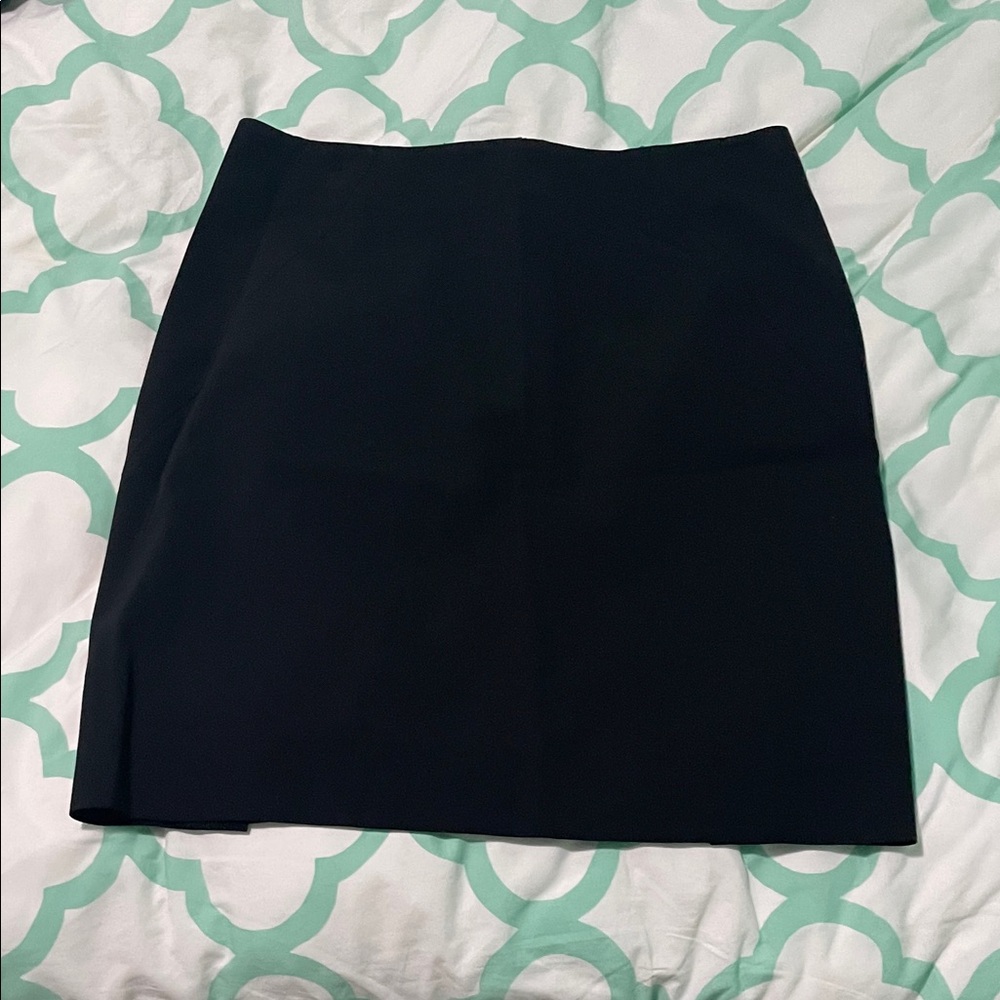 Theory Black Mini Skirt